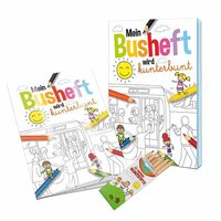 Malbuch  MalSet A6  Bus