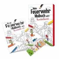 Malbuch  MalSet A6  Feuerwehr