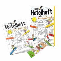 Malbuch  MalSet A6  Hotel