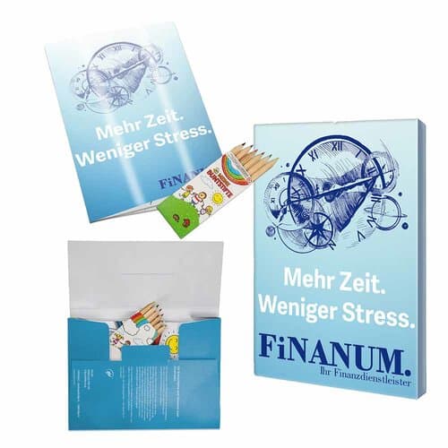 Malbuch / Mal-Set A6 - Feuerwehr