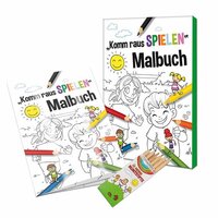 Malbuch  MalSet A6  Kommrausspielen