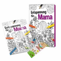 Malbuch  MalSet A6  Entspannung für Mama