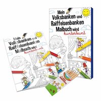 Malbuch  MalSet A6  VolksbankenRaiffeisenbanken