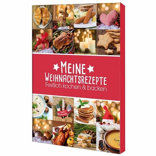 Rezeptbuch-Set "Weihnachten"