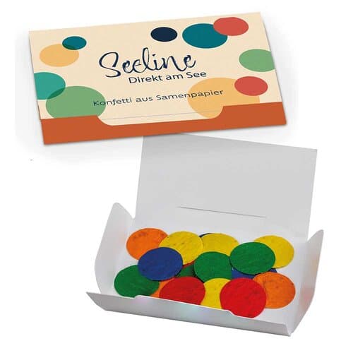 Samenpapier-Konfetti