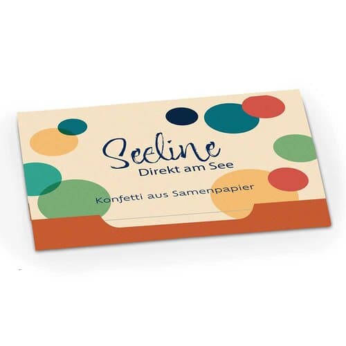 Samenpapier-Konfetti