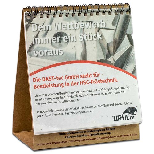 Samenpapier-Tischkalender