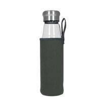 Glasflasche mit Hülle Life 055 l