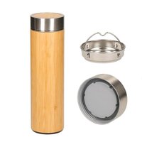 Vakuum Flasche Bambus large