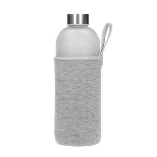 Glasflasche mit Hülle "Iced" 1,0 l