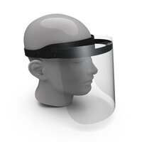 schwarz / transparent