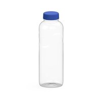 transparent / blau