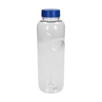 transparent / blau