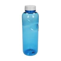 transparent blau / weiß