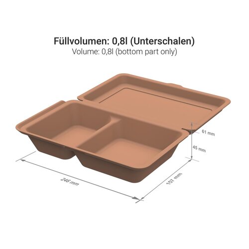 Menübox "ToGo" medium