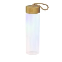 Glasflasche Bamboo 065 l colour