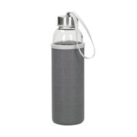 Glasflasche mit Hülle Pure 05l