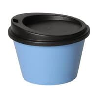 behagliches blau / schwarz
