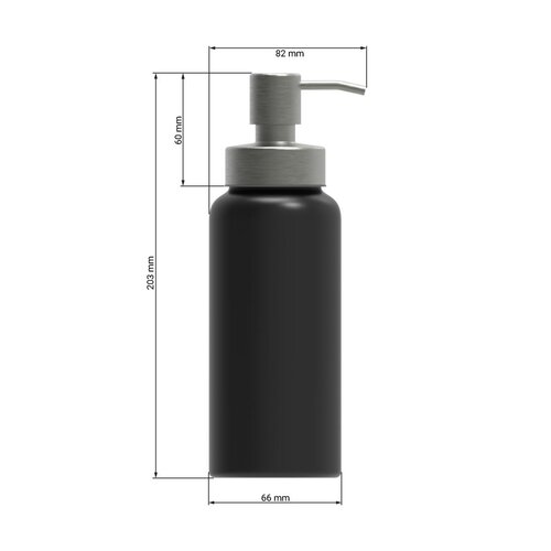 Aluminiumseifenspender "Superior"