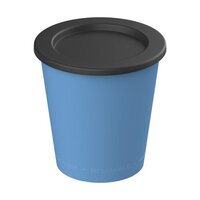behagliches blau / schwarz