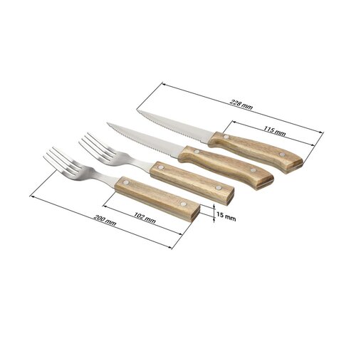 Besteckset "Casano"