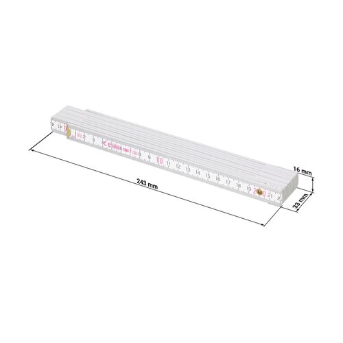 Zollstock "Craft", Classic, 2m