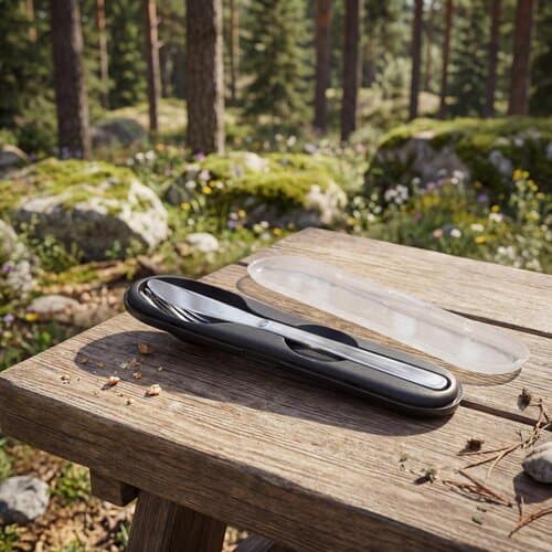 Besteck-Set im PP case "YOKA"