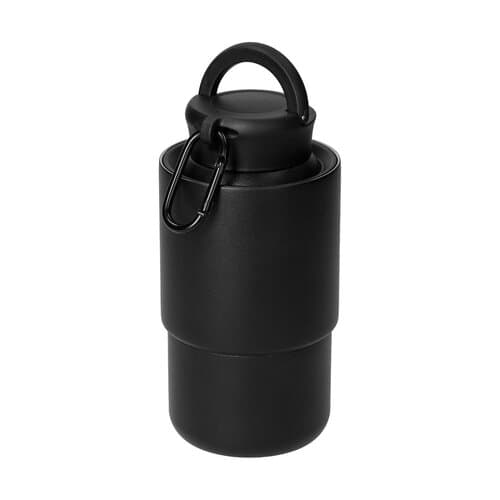 Edelstahlbecher mit Karabiner "Trail"