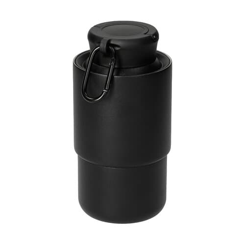 Edelstahlbecher mit Karabiner "Trail"