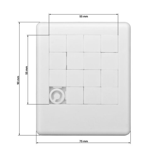 Schiebepuzzle "Frame 15"