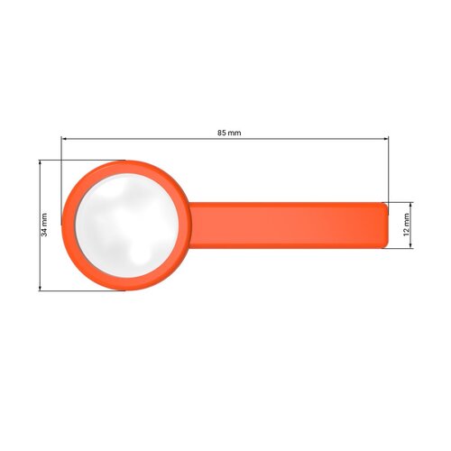 Stiellupe "Handle 5 x"