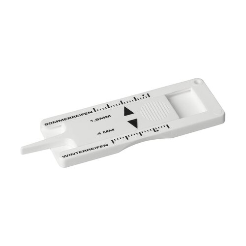 Schlüsselanhänger "Reifenprofilmesser"