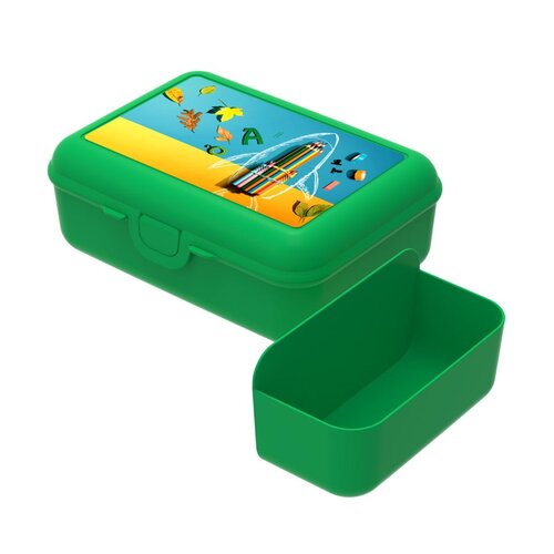 Vorratsdose "School-Box" deluxe, mit Trennschale