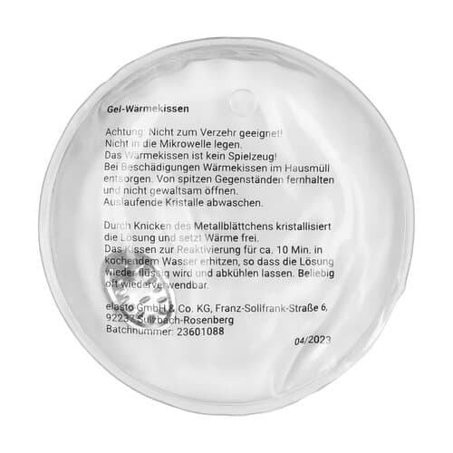 Gel-Wärmekissen "Rund"