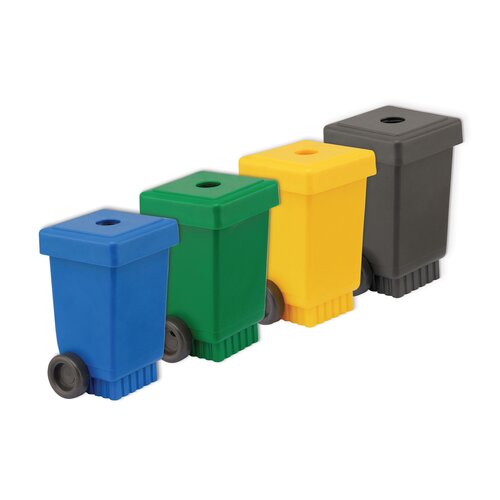 Mülltonnen-Spitzer - recycelt