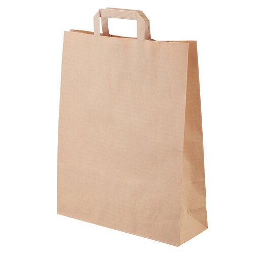 Große Papiertasche - recycelt