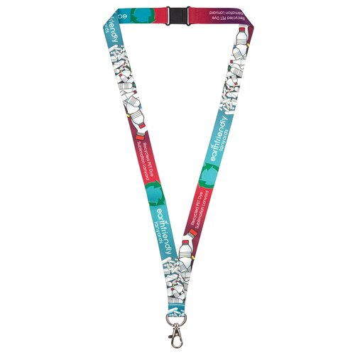 Recycled PET Lanyard Deluxe 20mm - recycelt