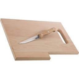 Holzbrett mit Messer Lizzano – Bild 1