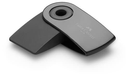 Faber-Castell Sleeve Mini Radierer Schwarz