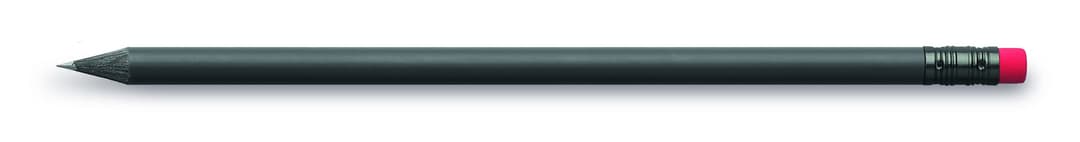 Faber-Castell Design Bleistift mit Radiertip Rot