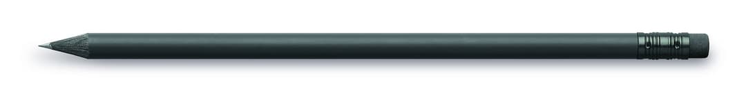 Faber-Castell Design Bleistift mit Radiertip Schwarz