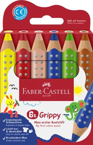 Faber-Castell Grippy 6er Set