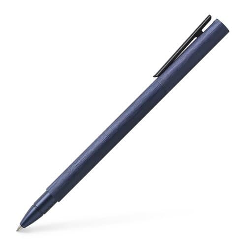 Faber-Castell Neo Slim Aluminium Dunkelblau Tintenroller