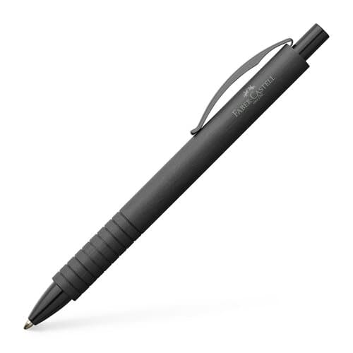Faber-Castell Essentio Aluminium Schwarz Kugelschreiber