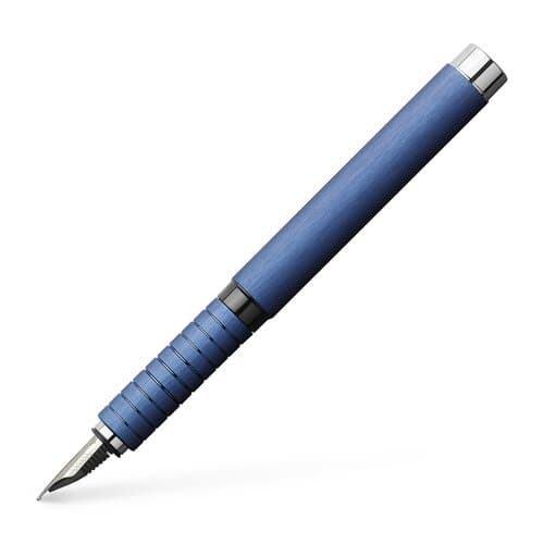 Faber-Castell Essentio Aluminium Blau Fuellfederhalter