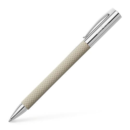 Faber-Castell Ambition OpArt White Sand Kugelschreiber