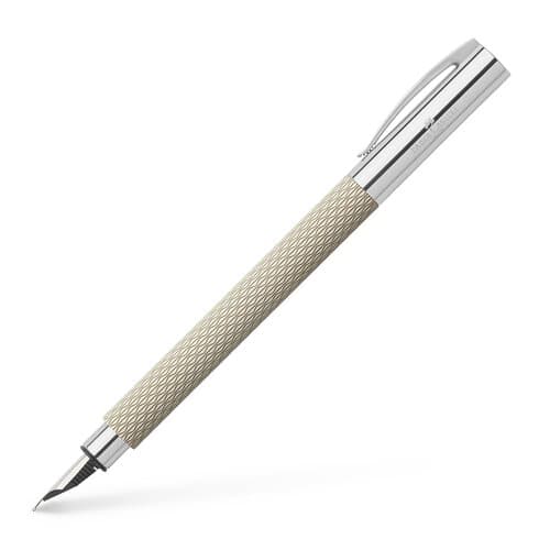 Faber-Castell Ambition OpArt White Sand Fuellfederhalter