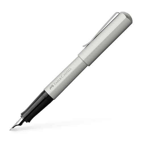 Faber-Castell Hexo Silber Fuellfederhalter
