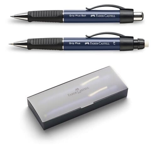 Faber-Castell Grip Plus Set Navy Blue