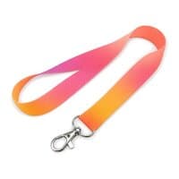 Nachhaltiges rPET Basic Schlüsselband Lanyard